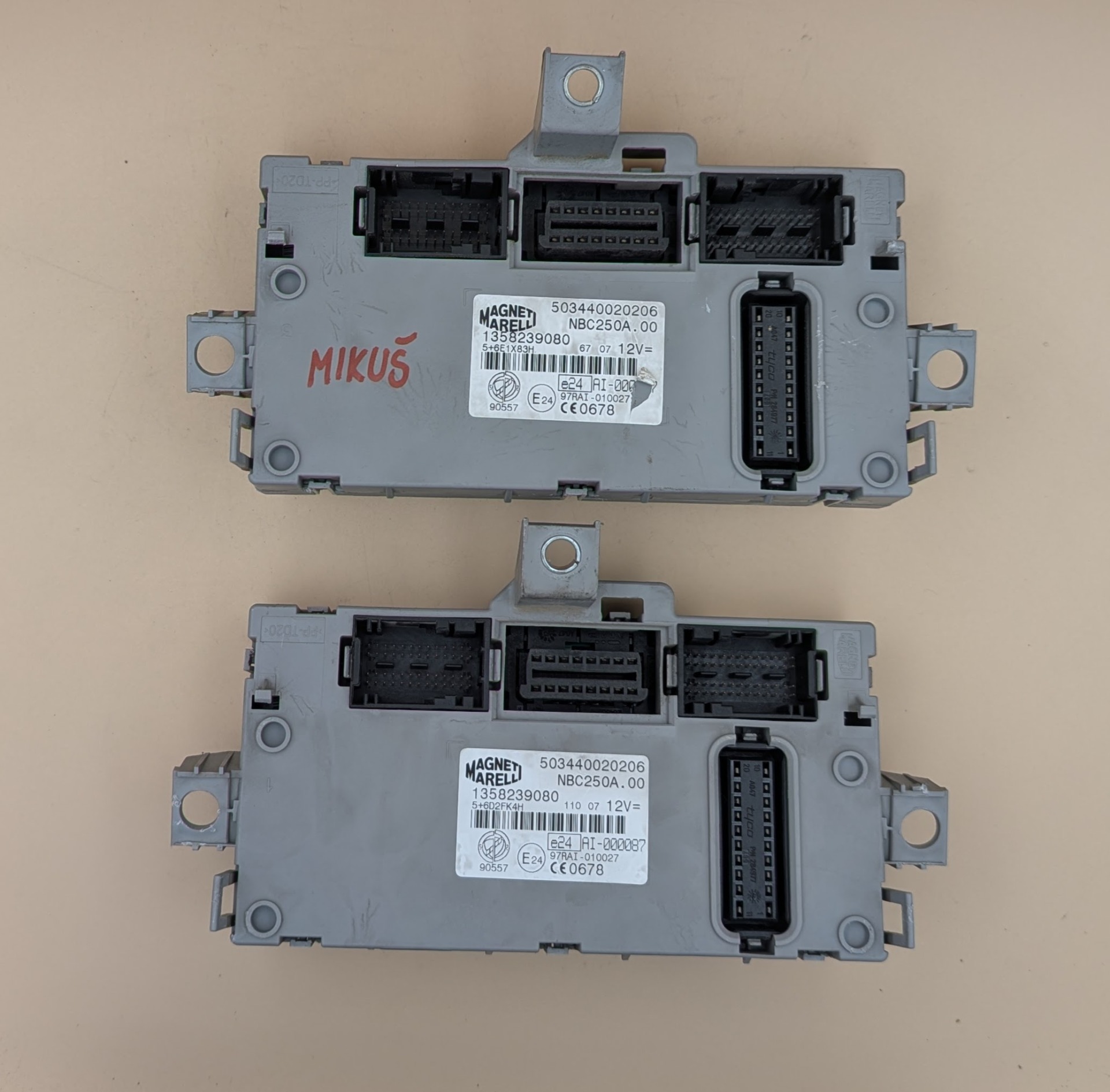 BCM moduly Fiat Ducato