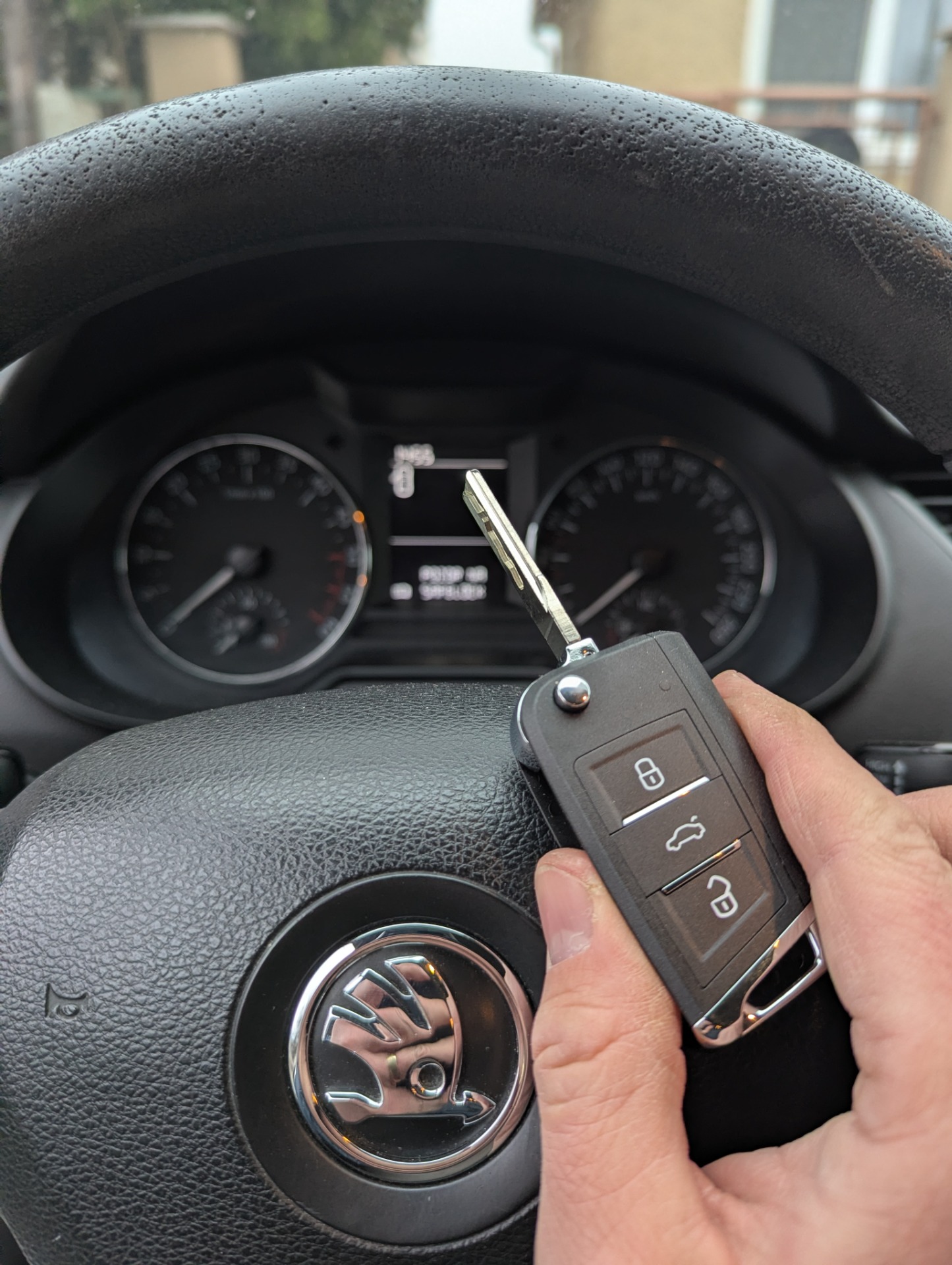 Nový kľúč Škoda Octavia III 2013