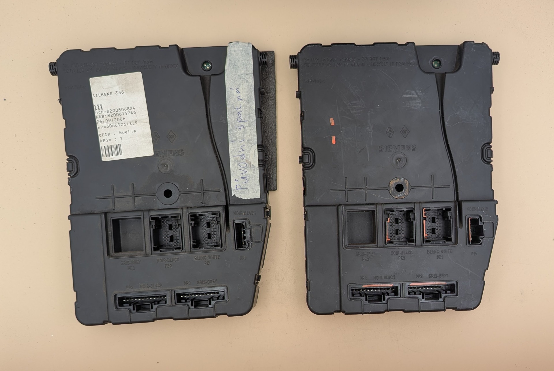 UCH moduly Renault Megane 2