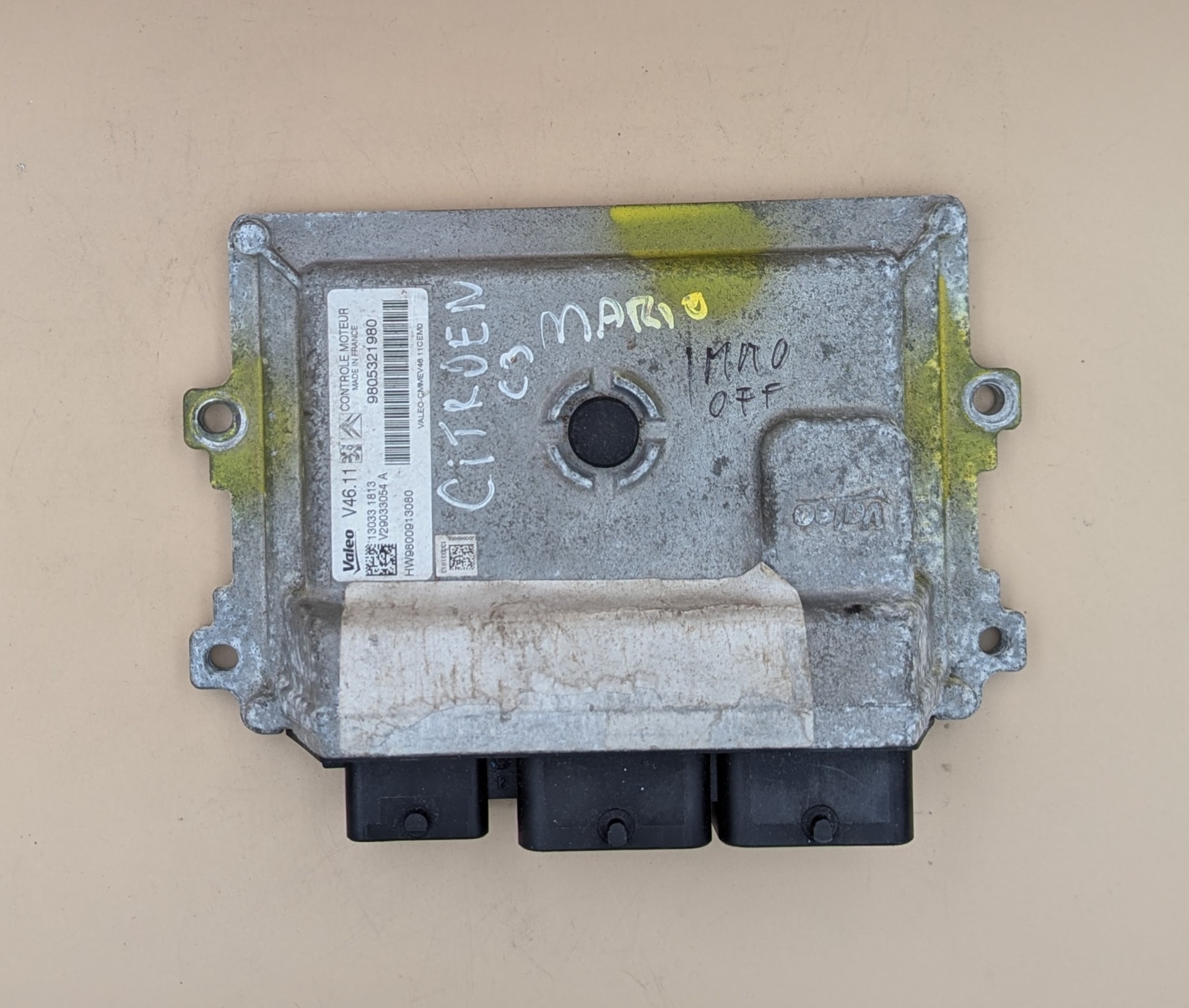 Riadiaca jednotka motora Citroen C3 1.2