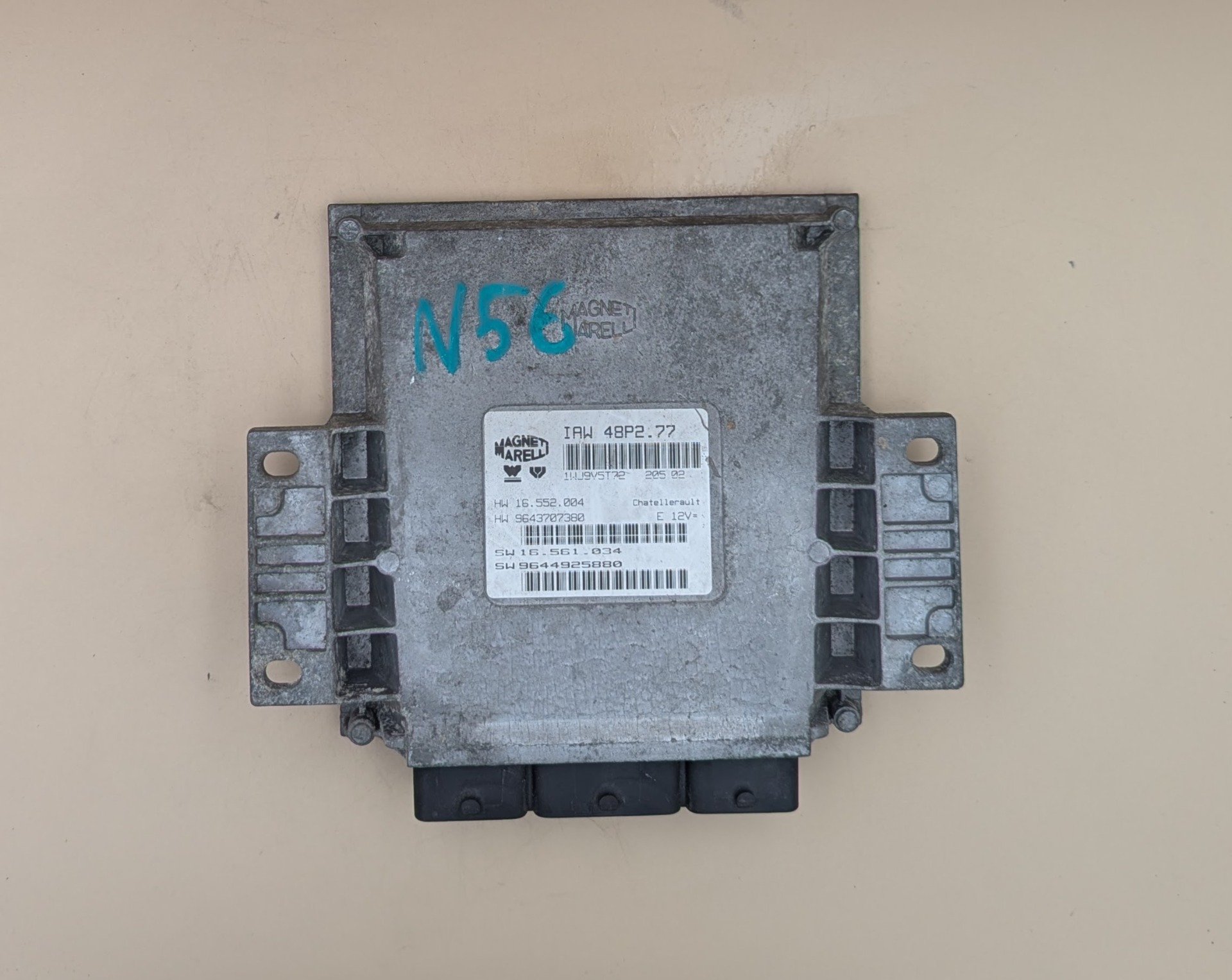 Riadiaca jednotka motora Peugeot 206 1.1