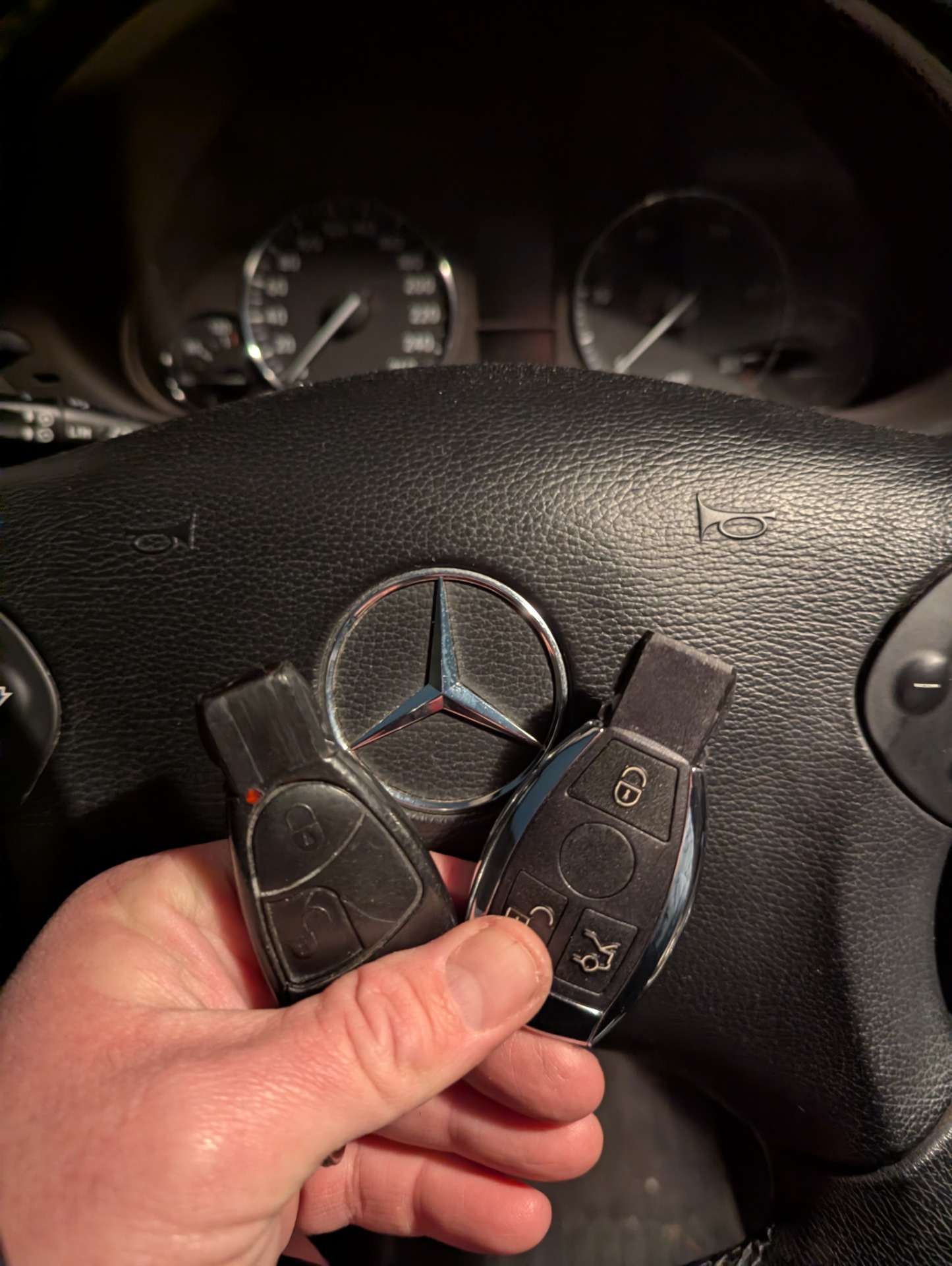 Nový kľúč pre Mercedes C W203