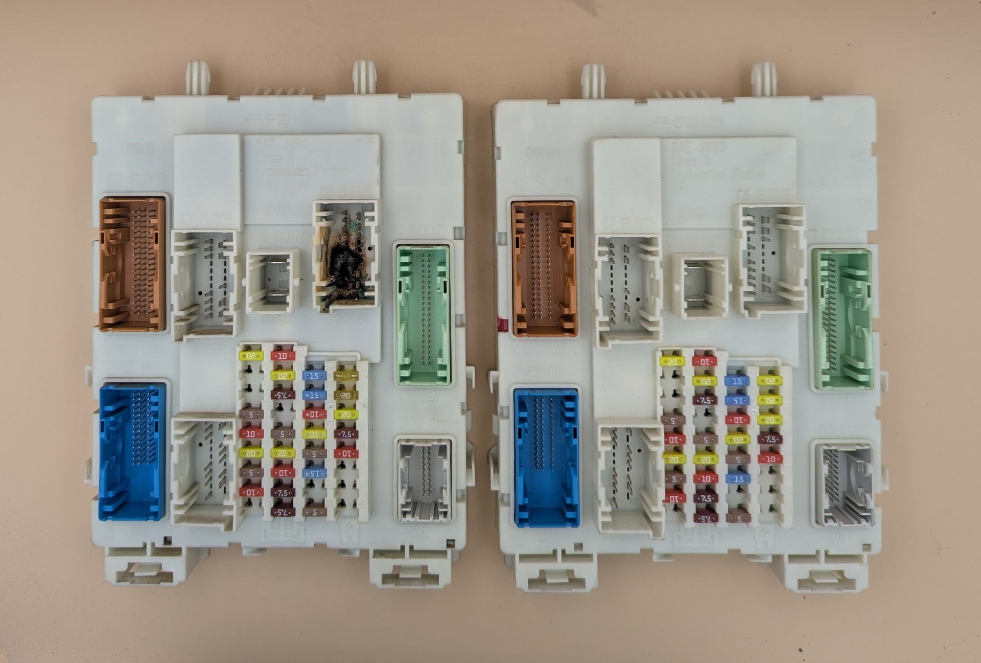 BCM jednotky Ford Focus 3