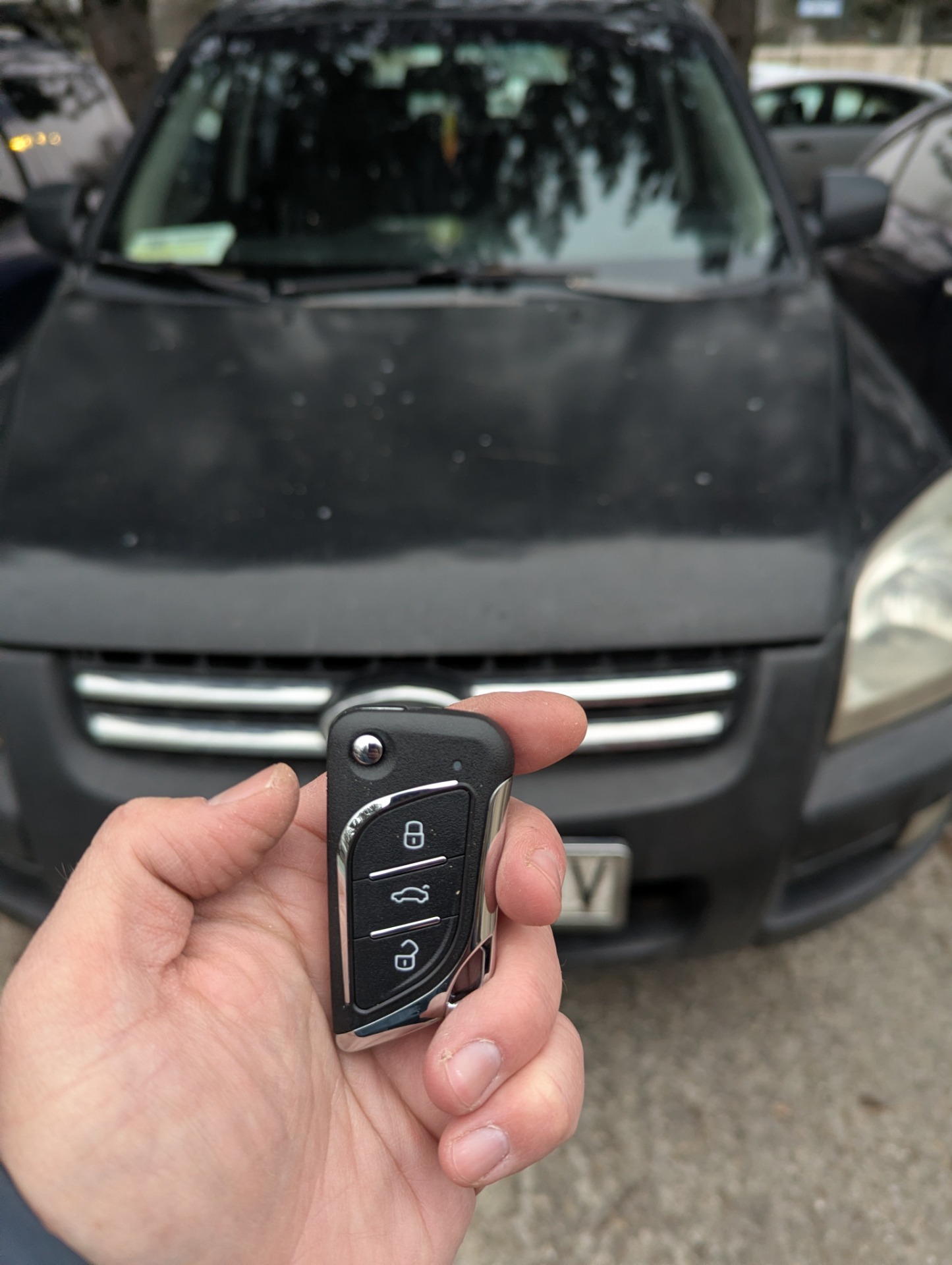 Nový kľúč Kia Sportage II