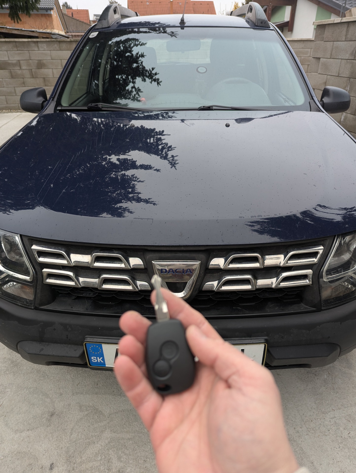 Nový kľúč pre Daciu Duster 2015