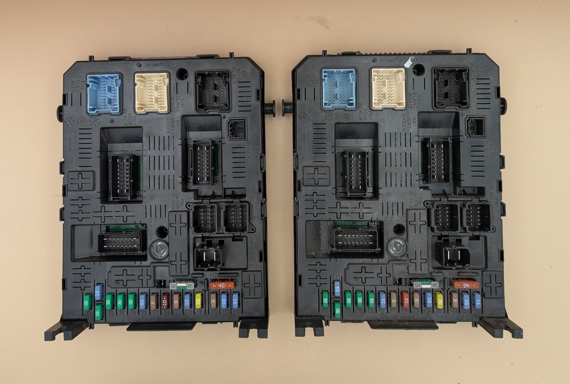 BSI jednotky Fiat Scudo