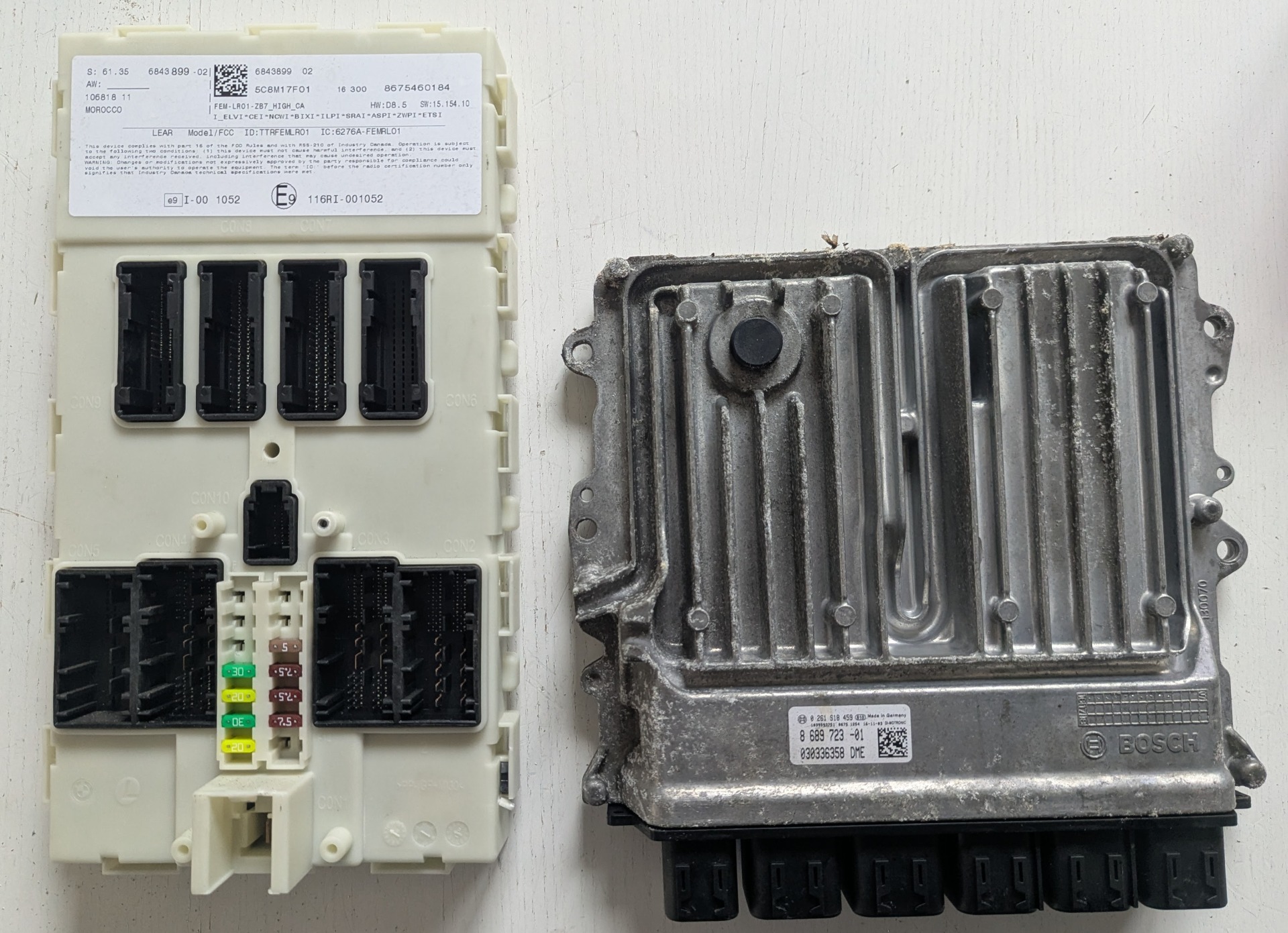 FEM a DME modul BMW 440i xDrive F36