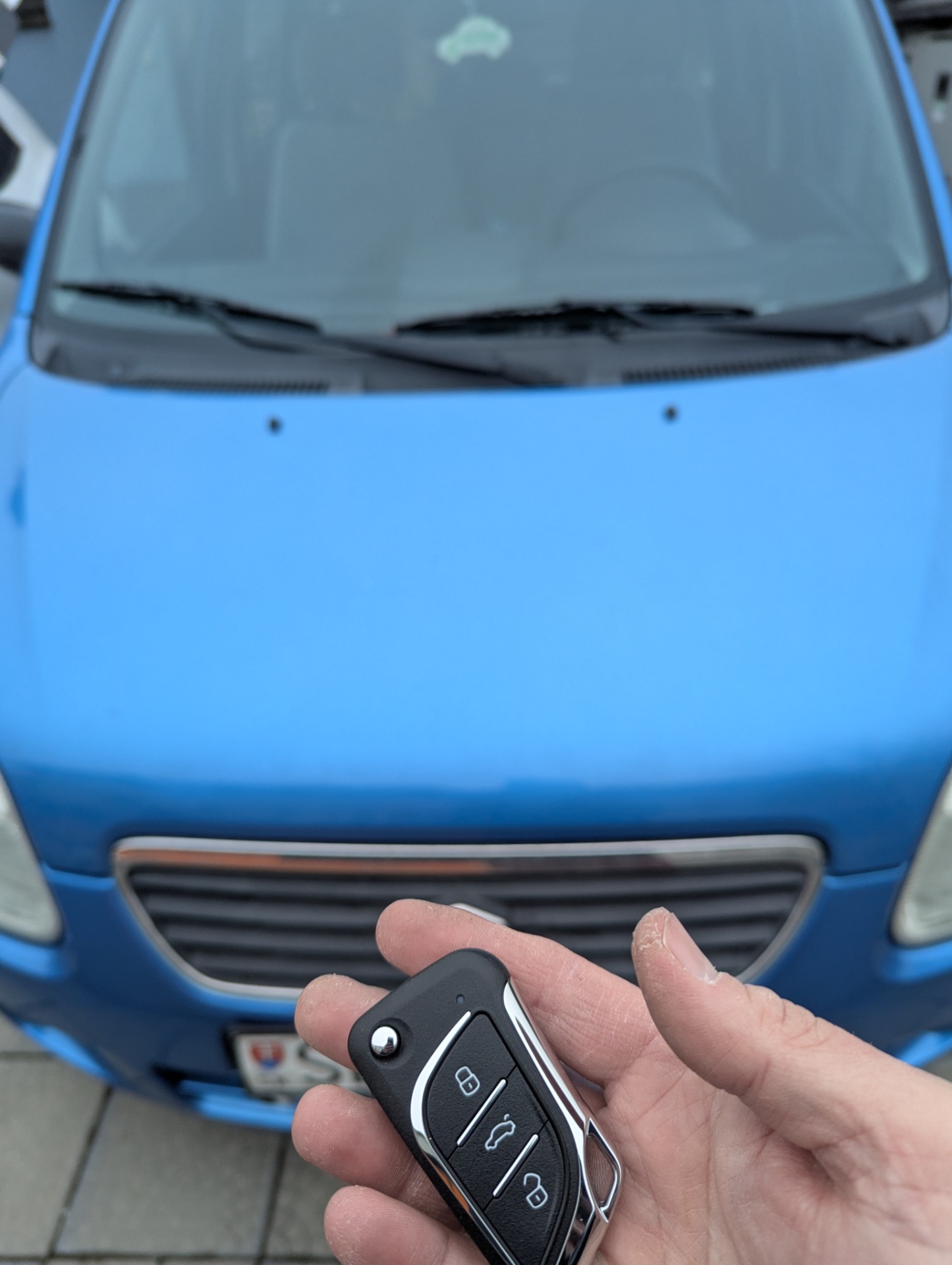 Nový vyskakovací kľúč Suzuki Wagon R+