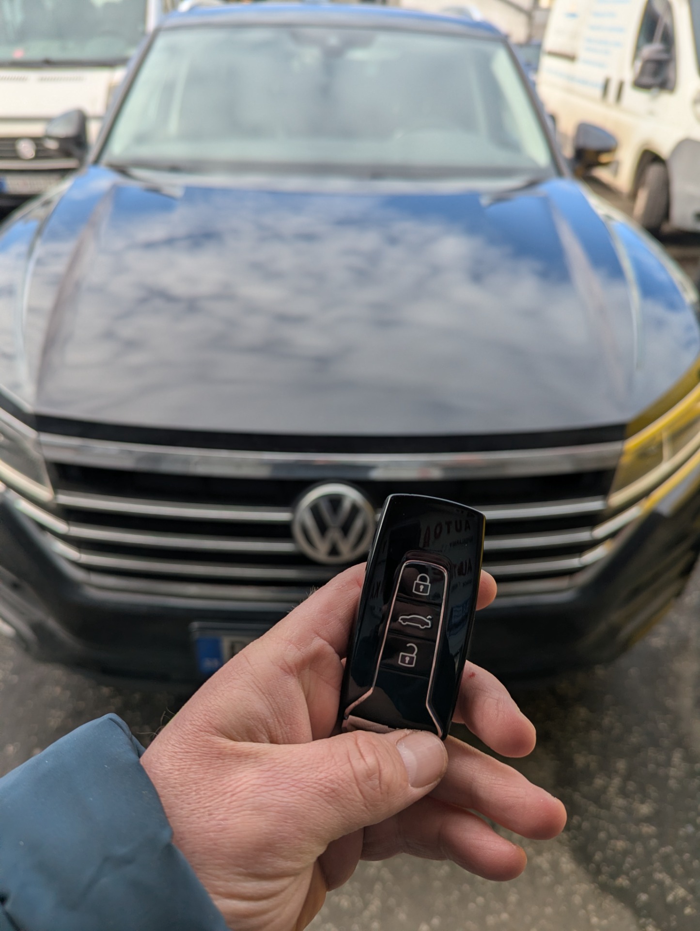 Nový kľúč pre Volkswagen Touareg 2019