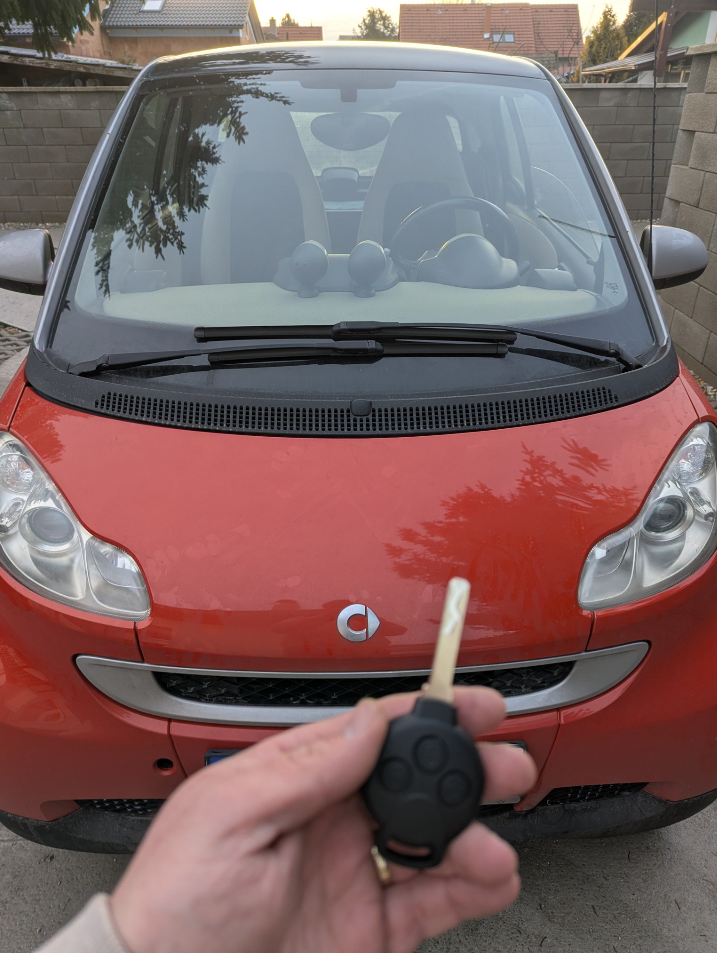 Nový kľúč pre Smart ForTwo