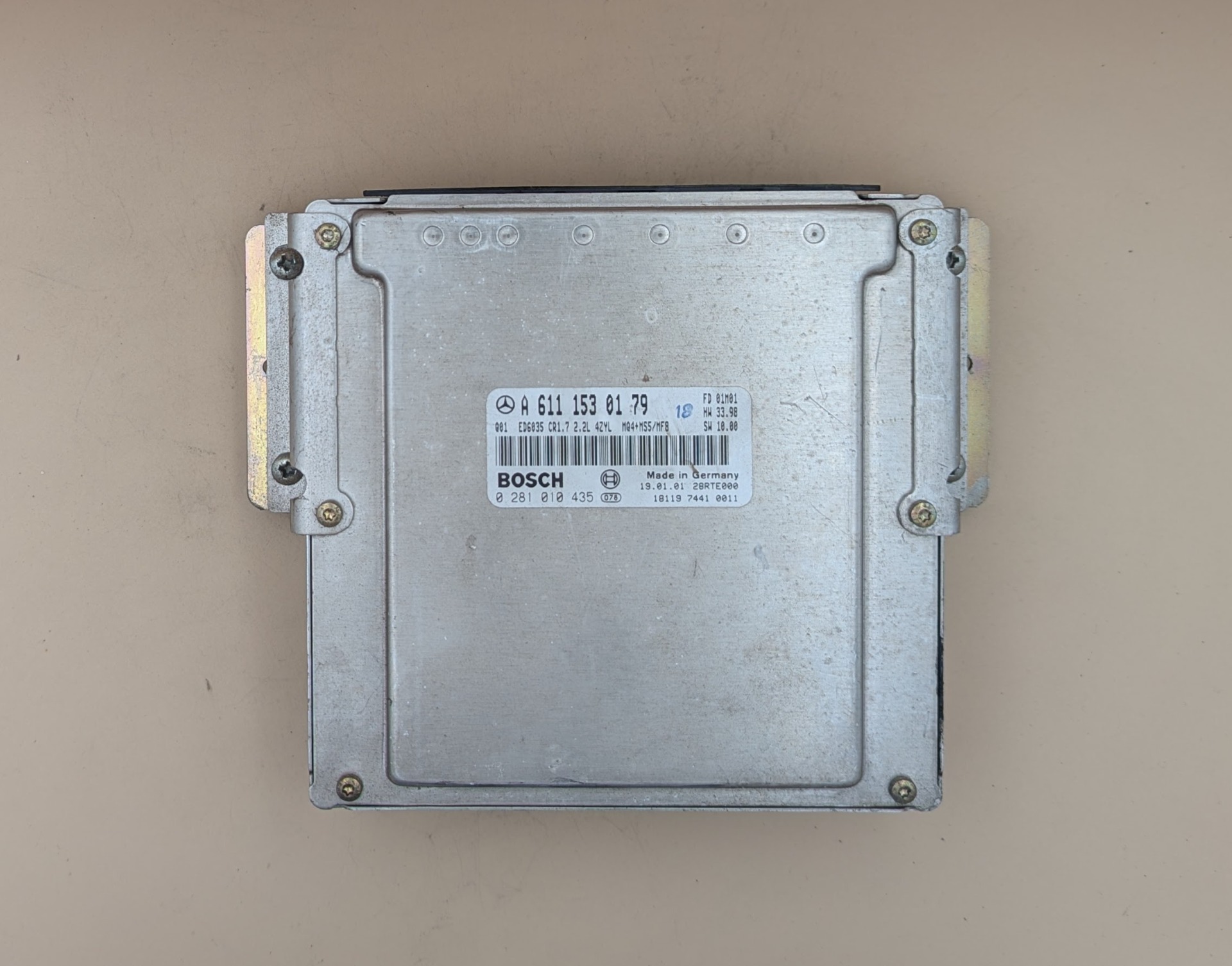 Riadiaca jednotka motora Mercedes Vito W638