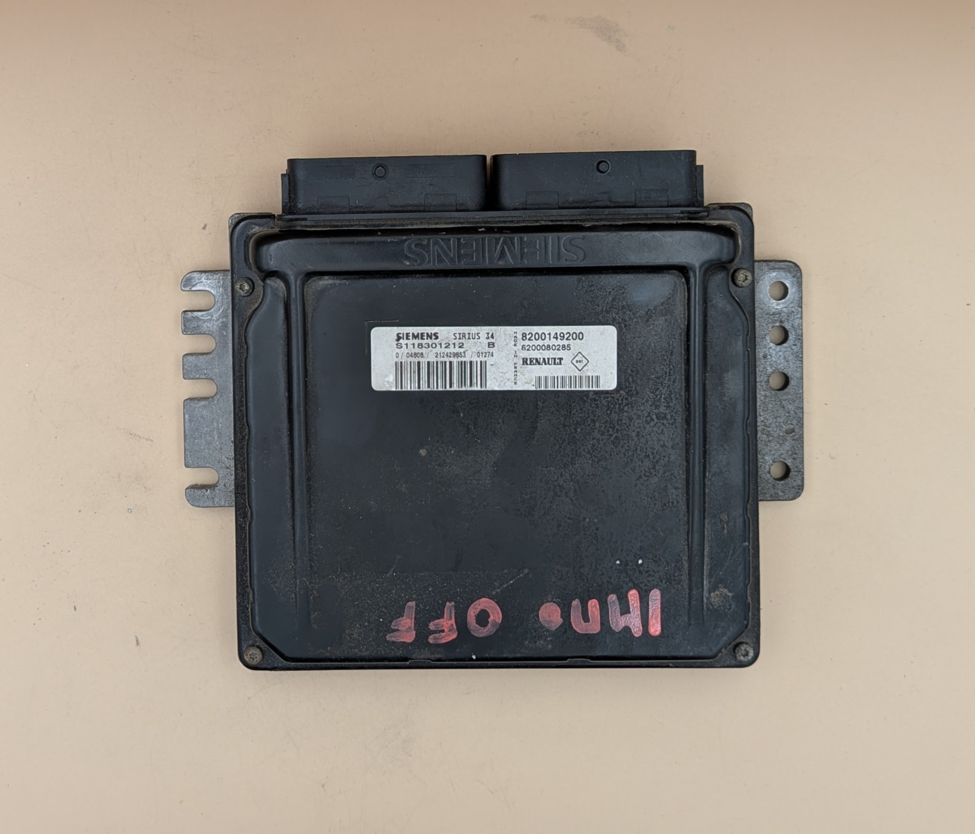 Riadiaca jednotka motora Renault Kangoo 1.6