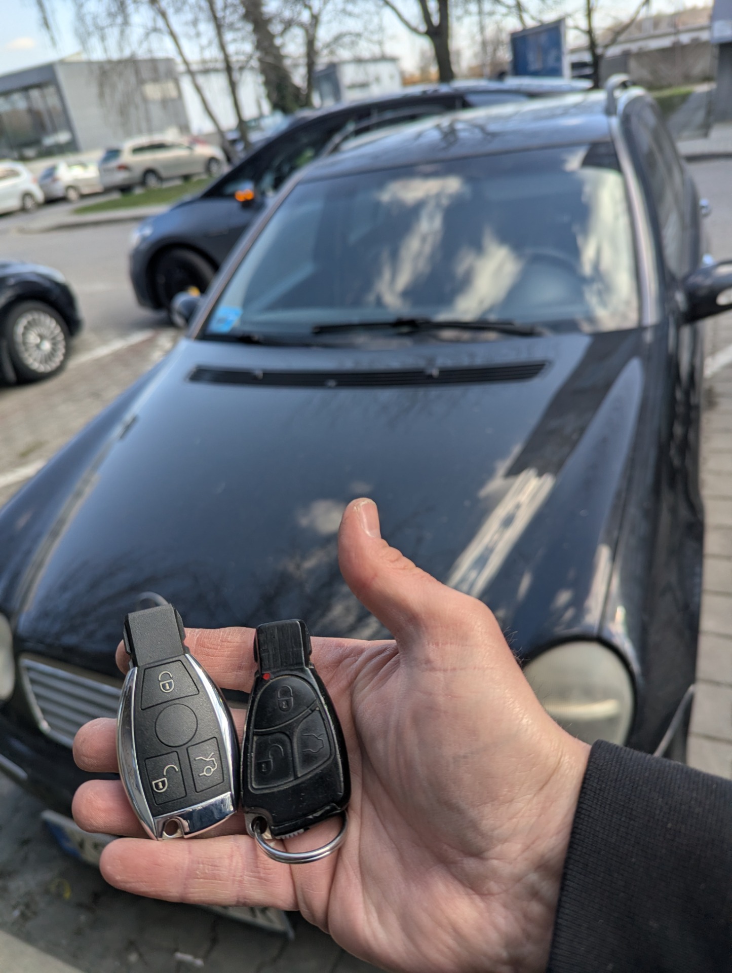 Nový kľúč pre Mercedes C 2002