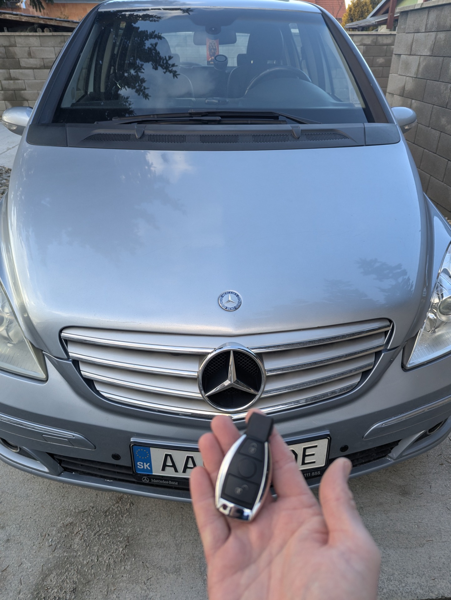 Nový kľúč pre Mercedes B 2006
