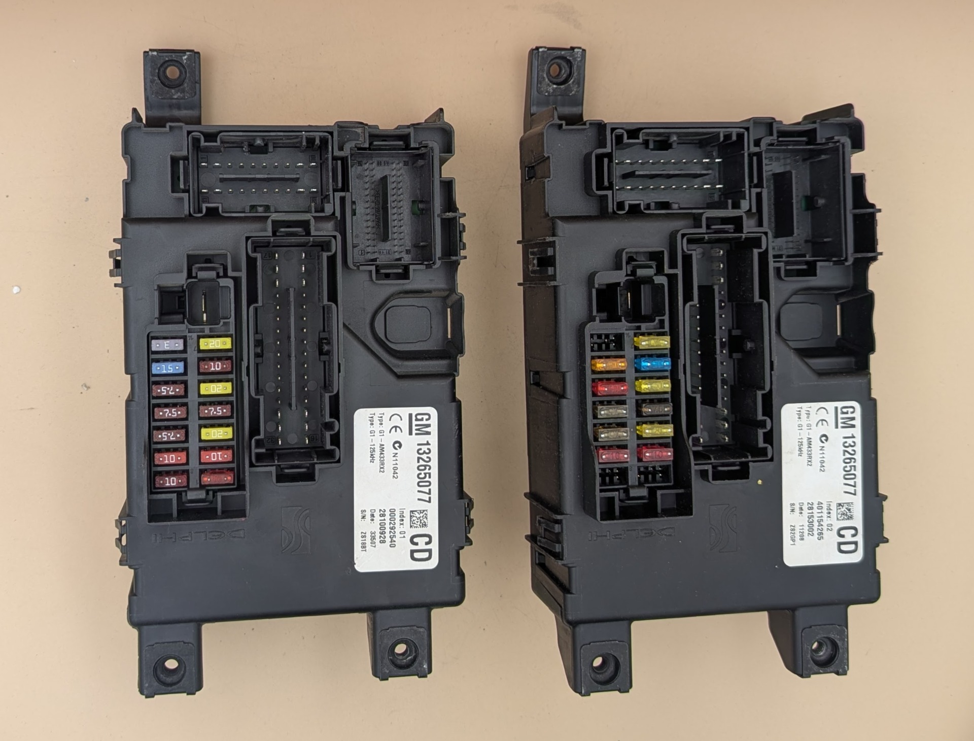 BCM jednotky Opel Corsa D