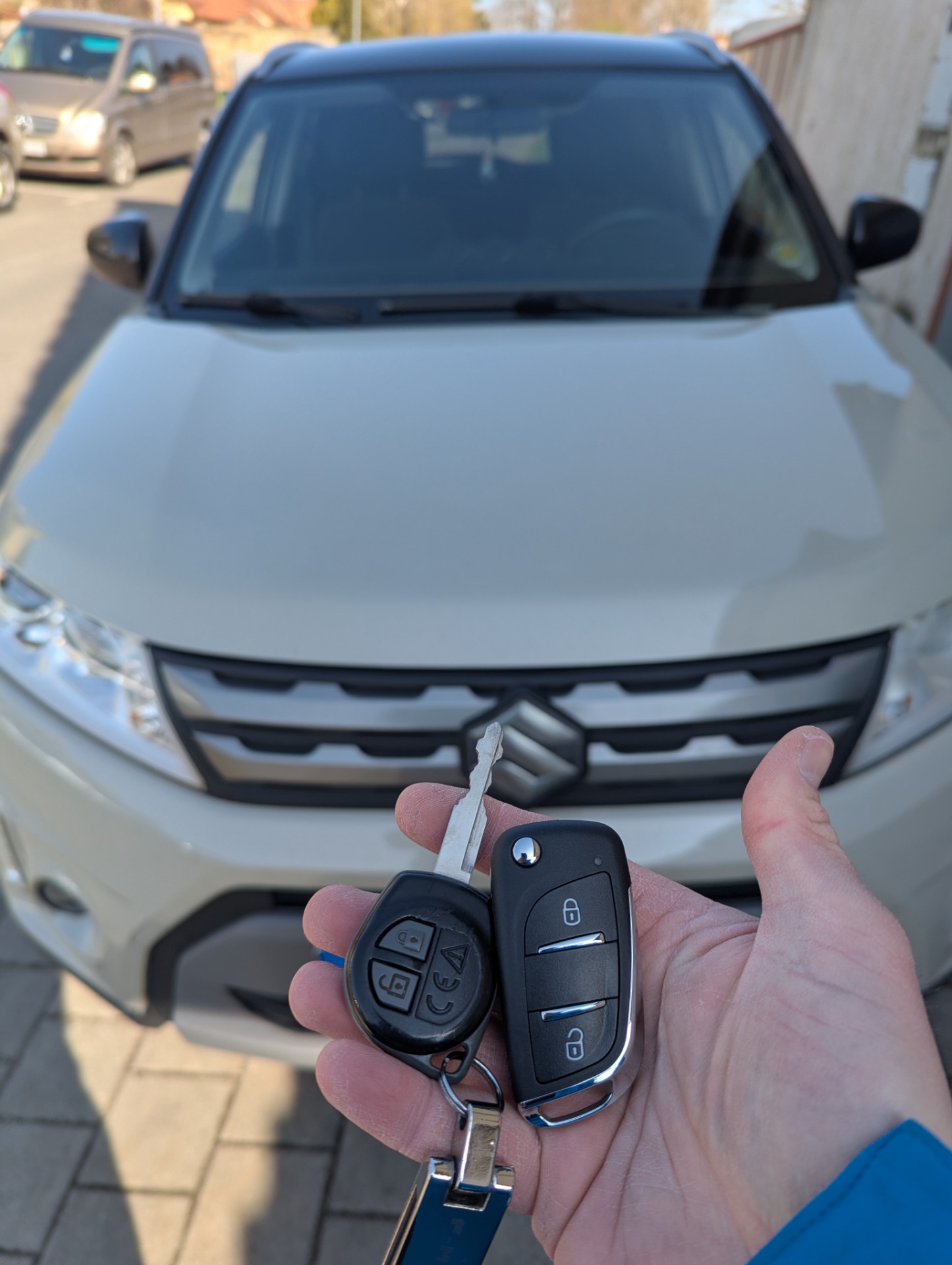 Nový vyskakovací kľúč pre Suzuki Vitara 2018