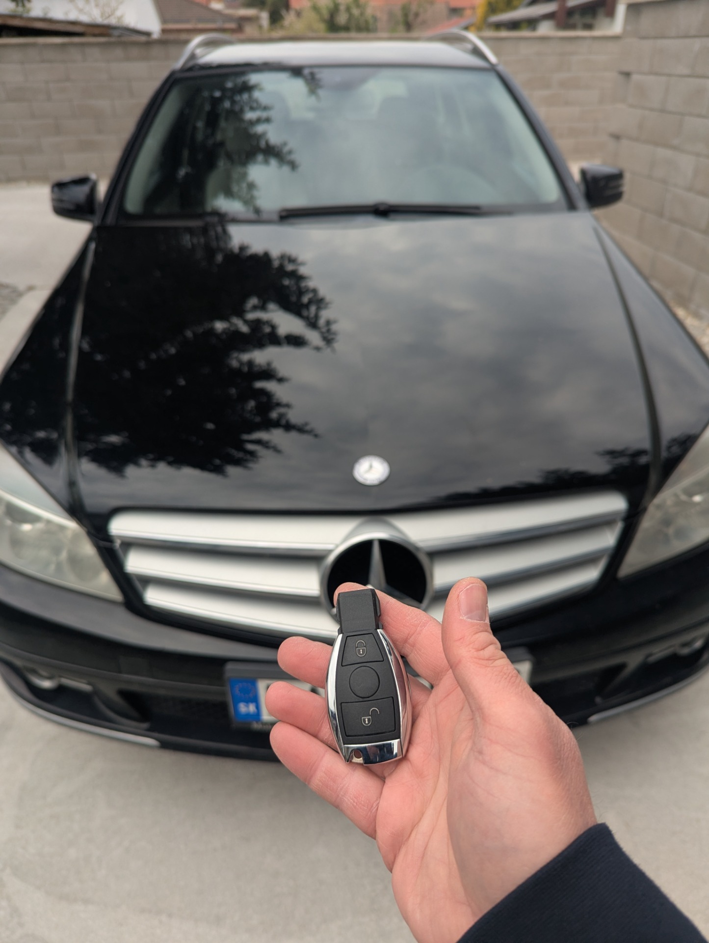 Nový kľúč pre Mercedes C 2008