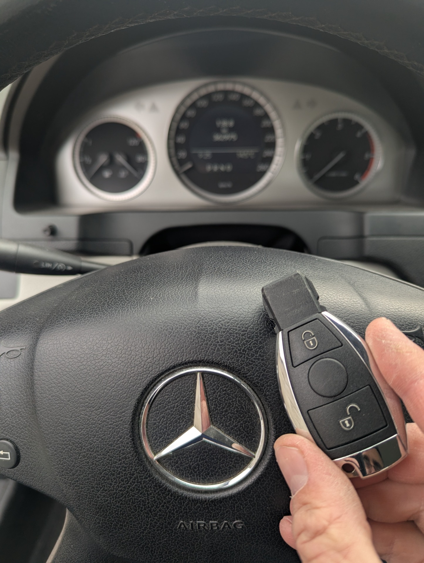 Nový kľúč pre Mercedes C 2008