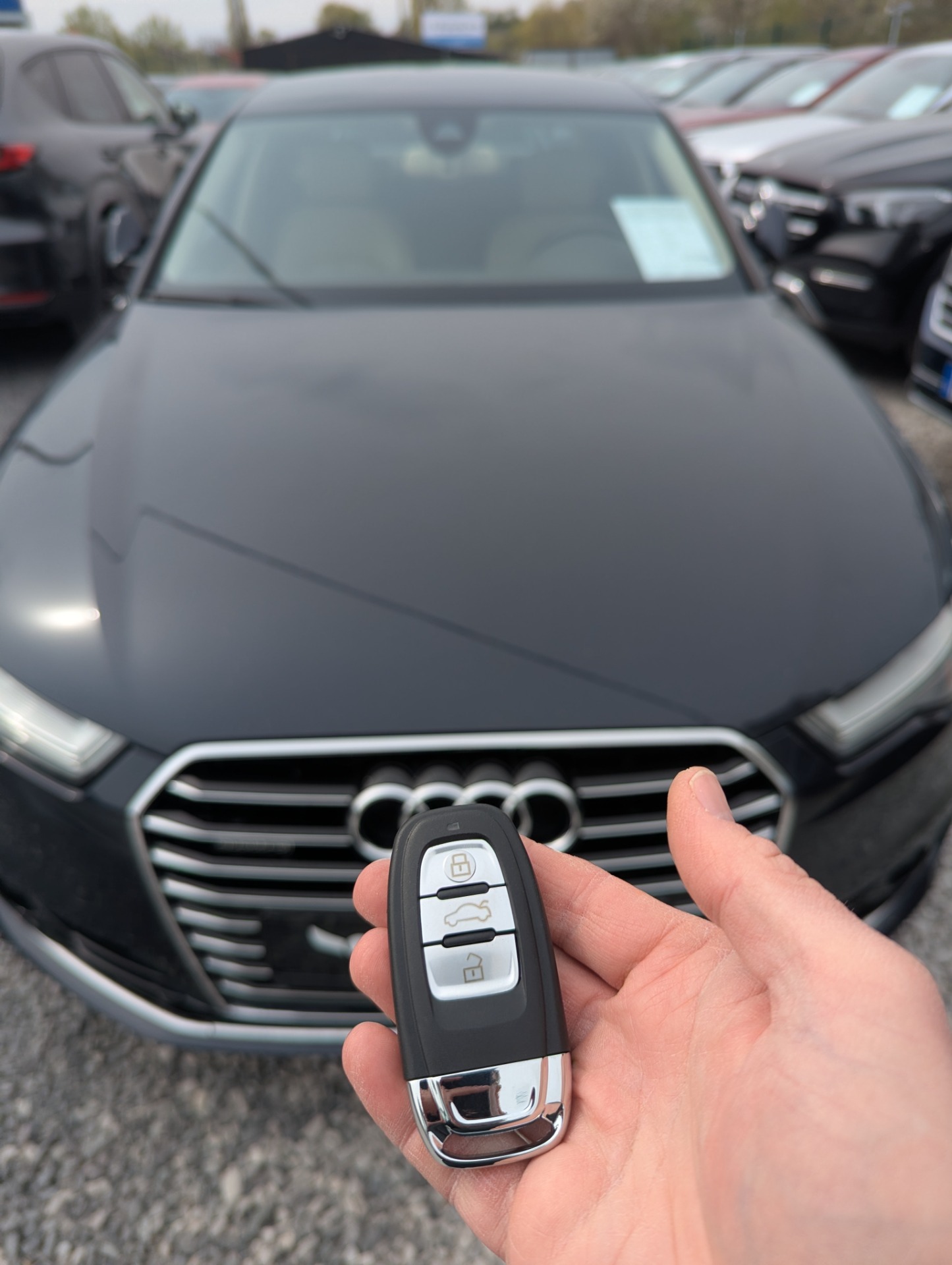 Nový keyless kľúč pre Audi A6 2016