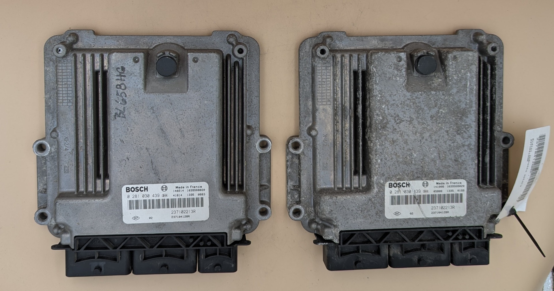 Riadiace jednotky motora Dacia Dokker 1.5 dCi