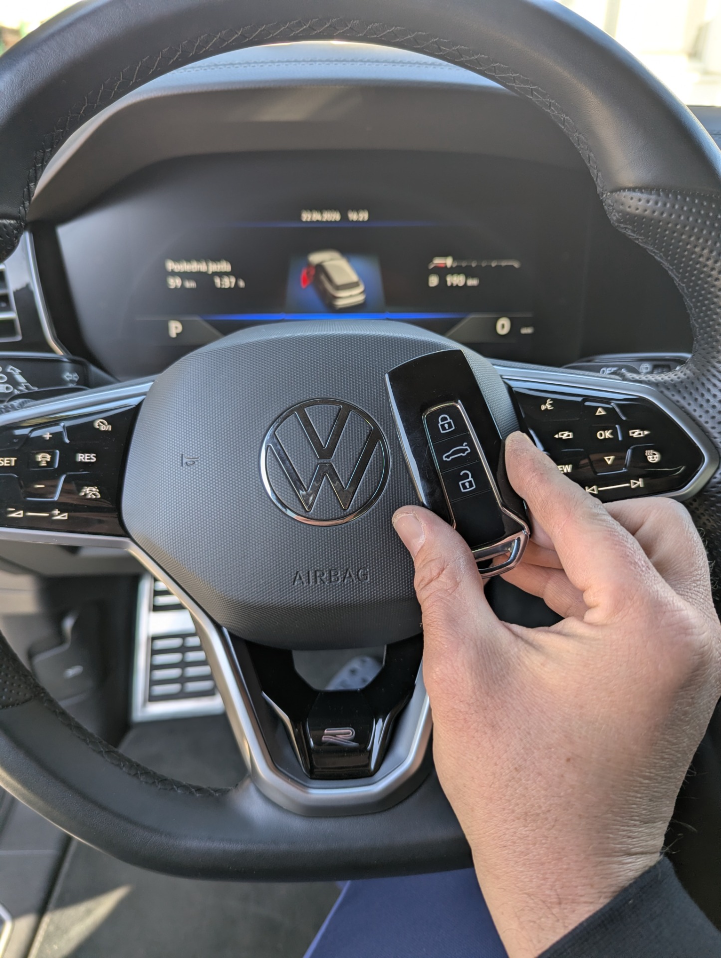 Nový kľúč pre VW Touareg 2021