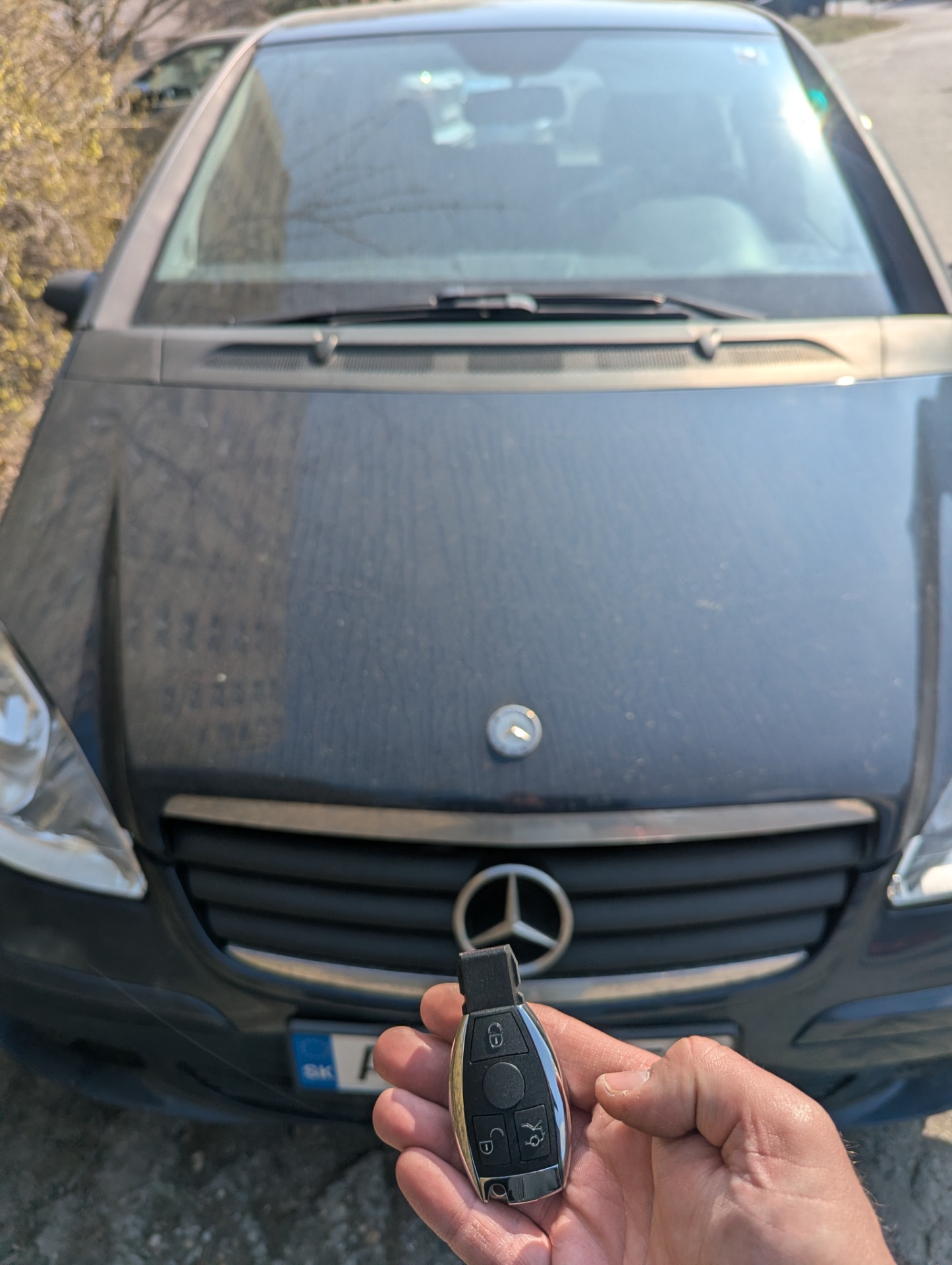 Nový kľúč pre Mercedes A