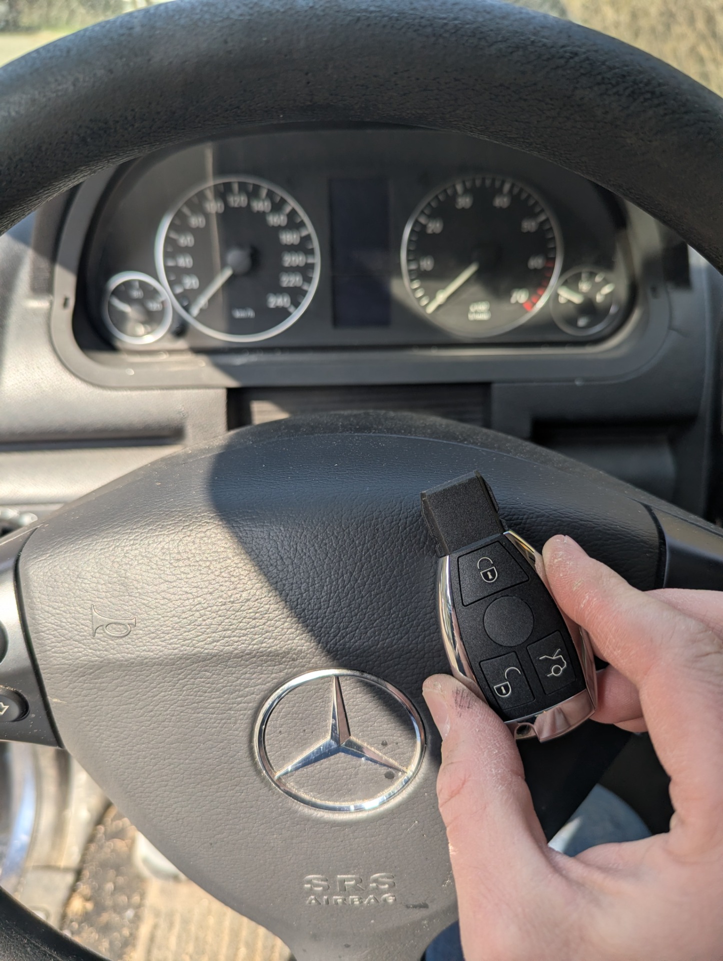 Nový kľúč pre Mercedes A