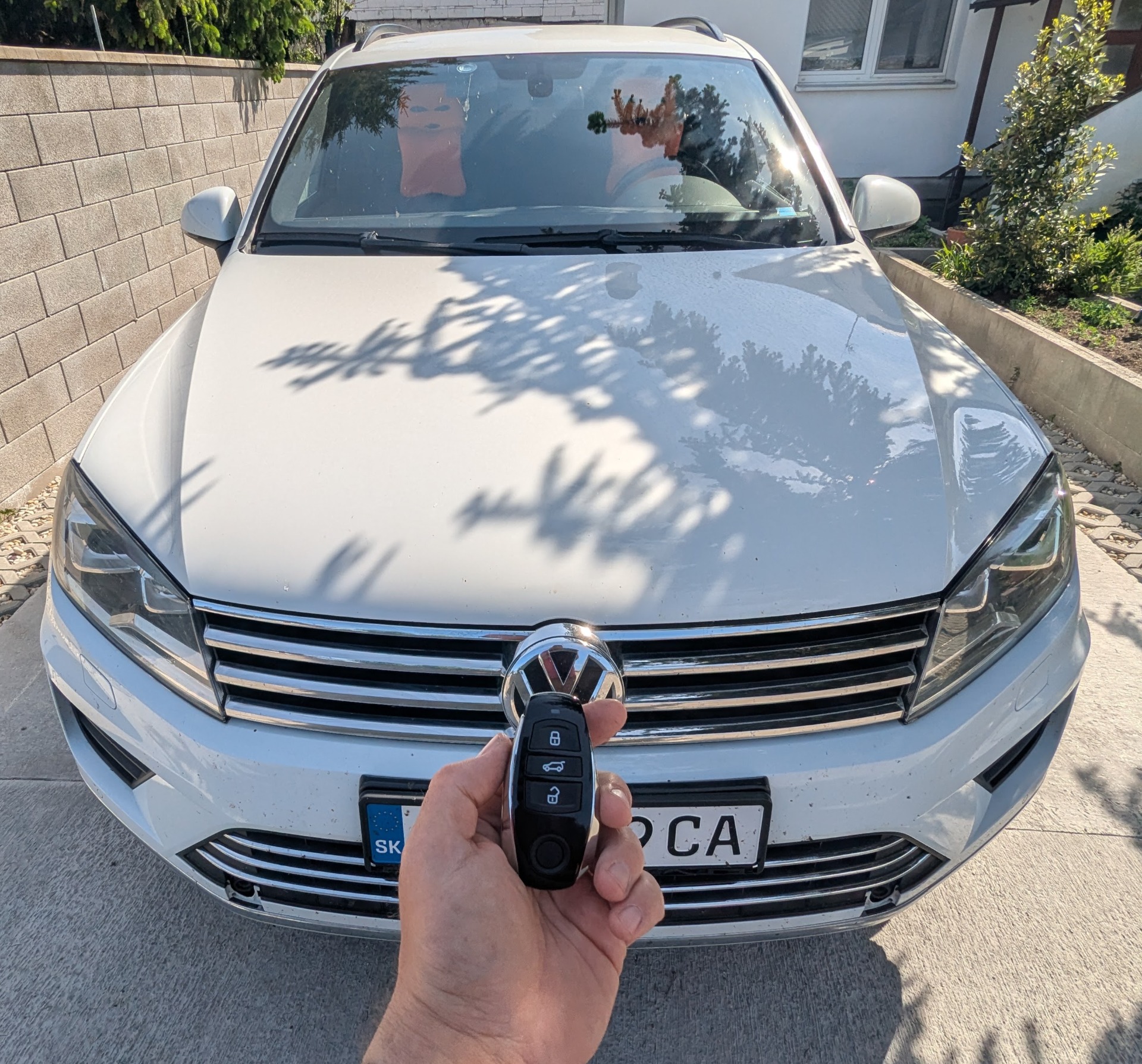 Nový kľúč pre Volkswagen Touareg 2017