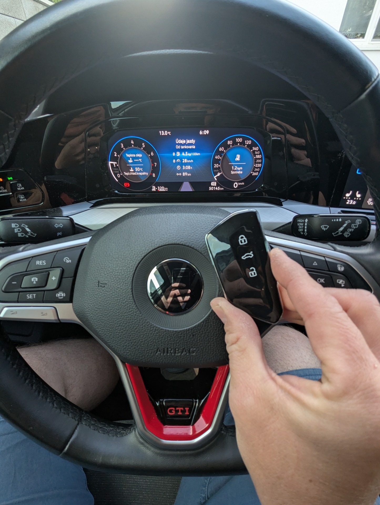 Nový kľúč pre VW Golf 2023