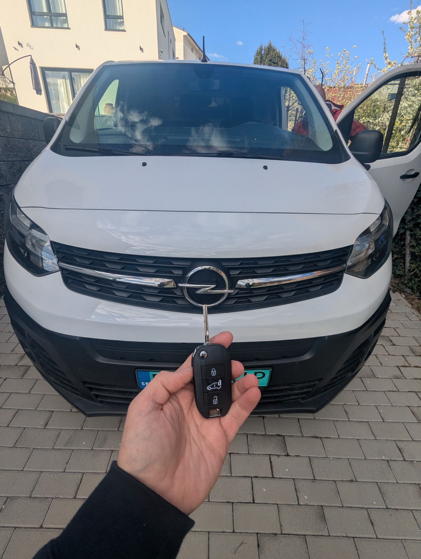 Nový kľúč pre Opel Vivaro-e