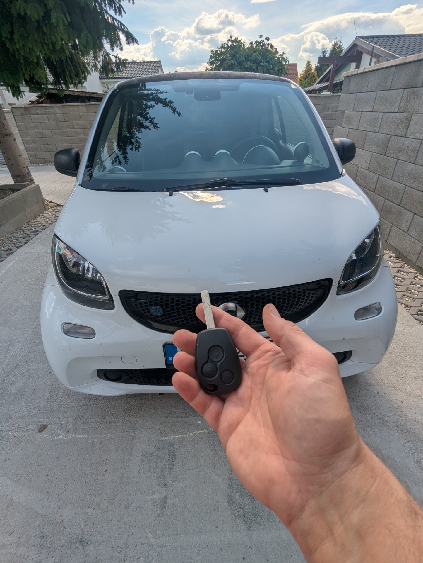 Nový kľúč pre Smart EQ Fortwo