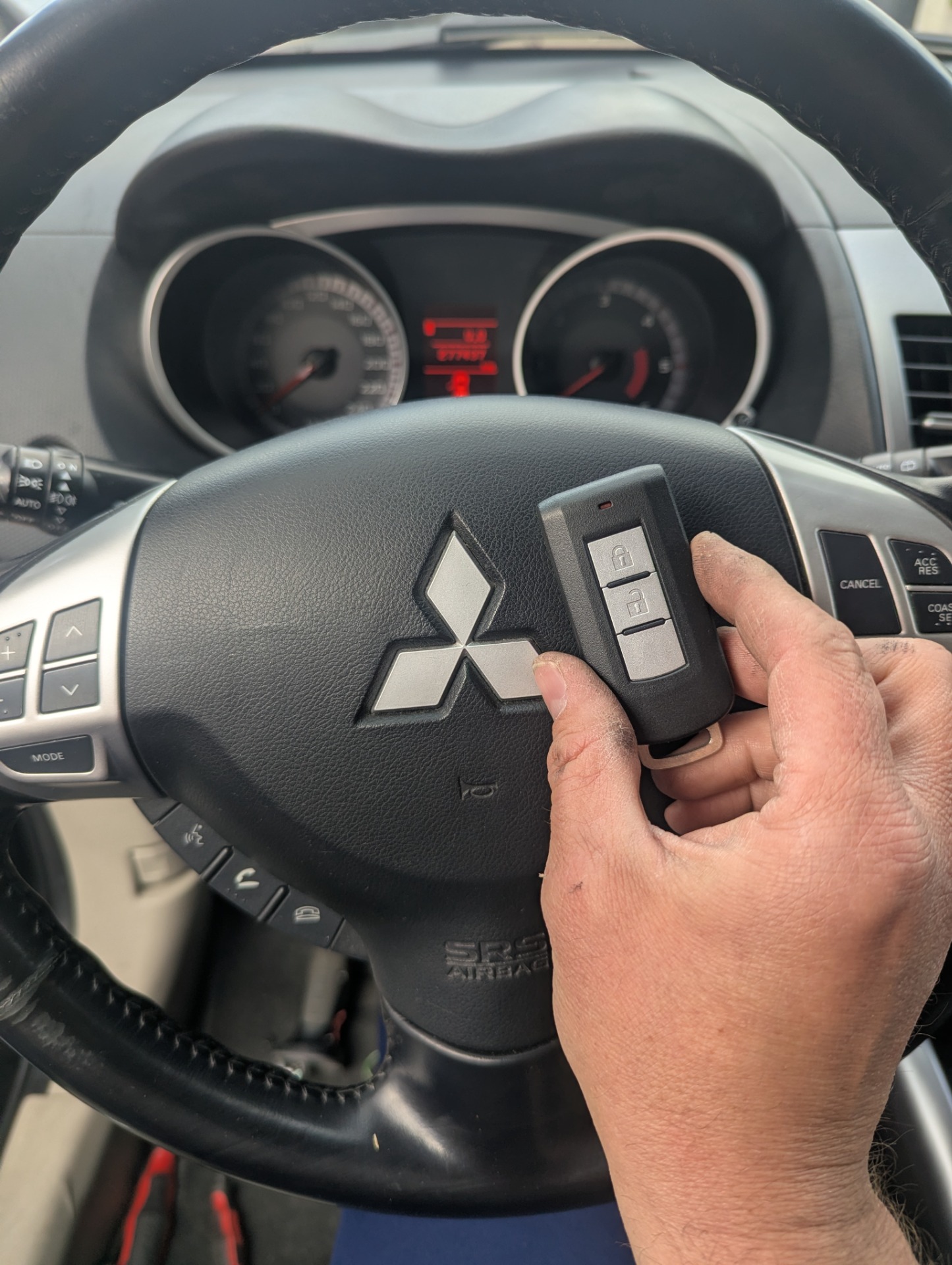 Nový kľúč pre Mitsubishi Outlander