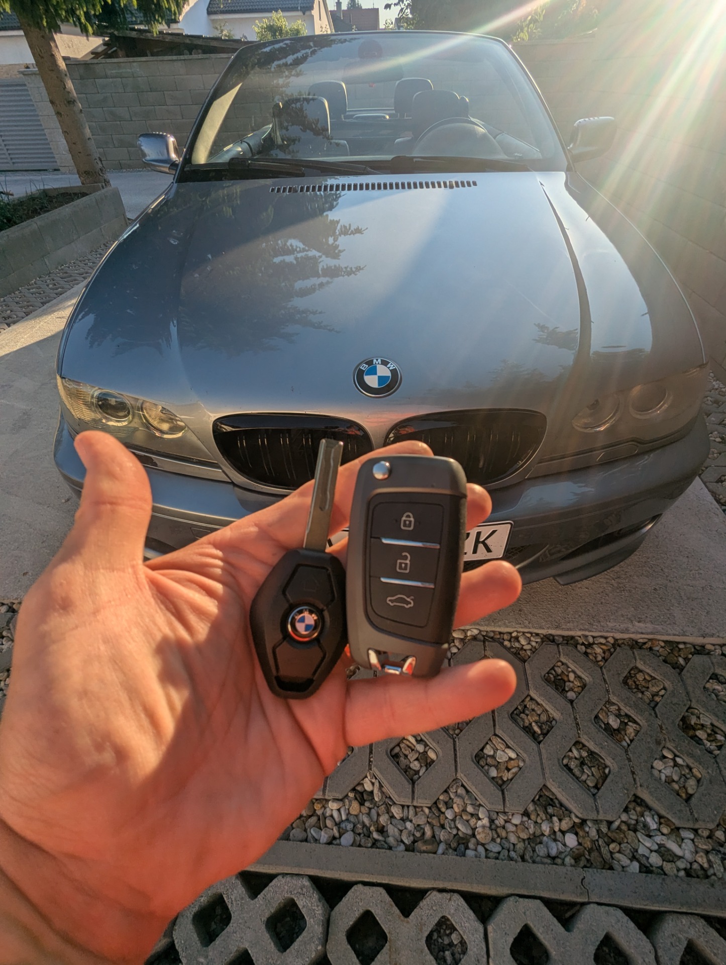 Nové kľúče pre BMW E46 cabrio