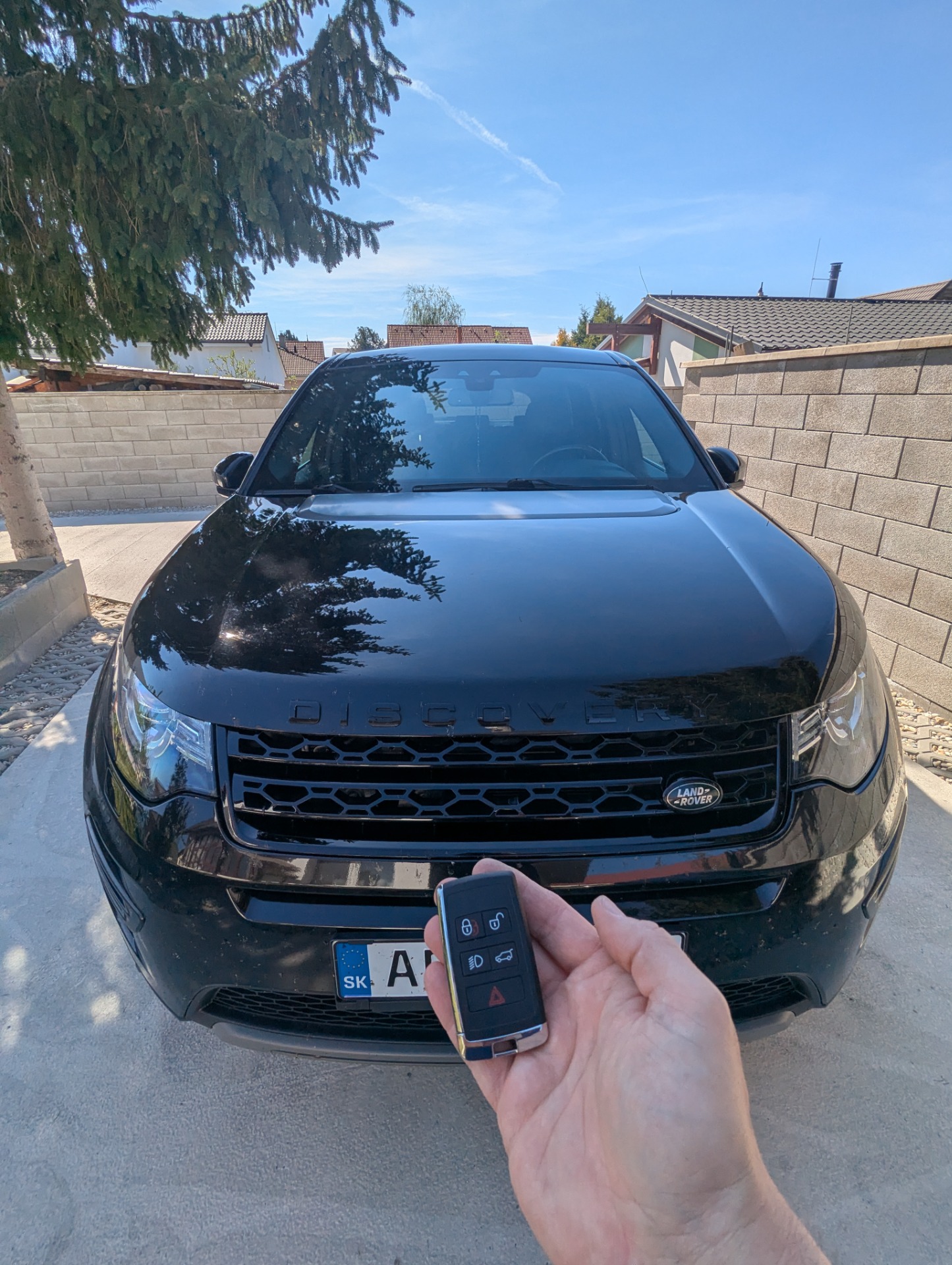 Nový kľúč pre Land Rover Discovery