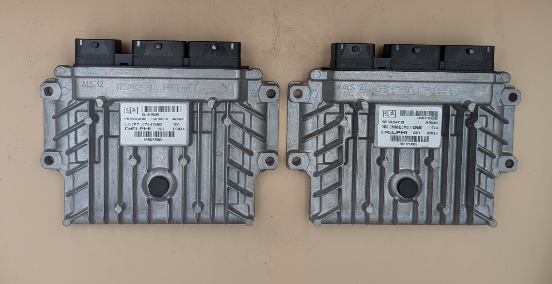 Riadiace jednotky motora Citroen C5 2.0 HDI